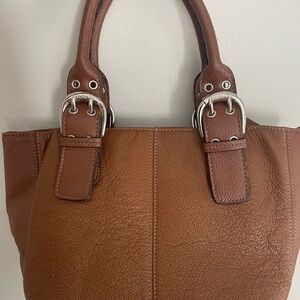 Italian Brown Leather Tote Bag